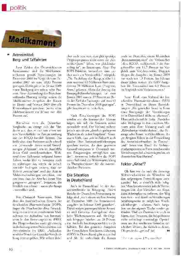 Vorschauseite 2: REGO? Krise? Oder was?