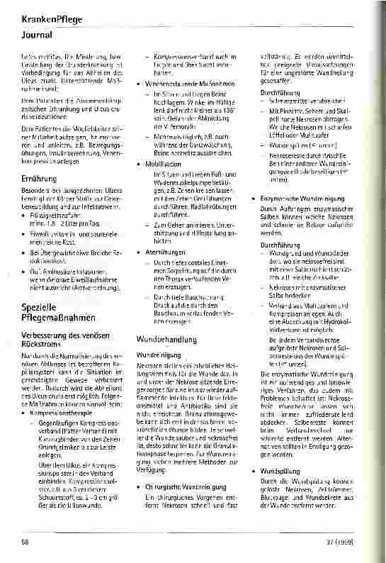 Vorschauseite 2: Therapie und pflegerische Intervention bei Ulcus cruris venosum