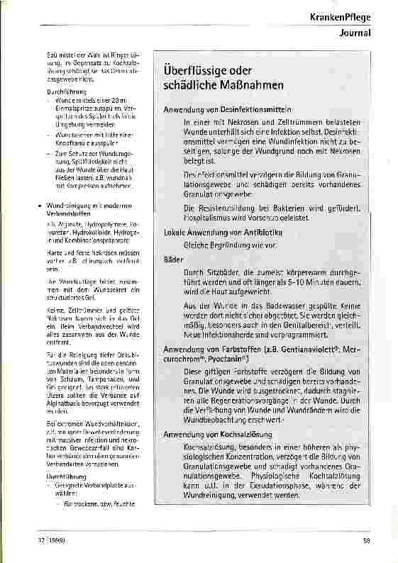 Vorschauseite 3: Therapie und pflegerische Intervention bei Ulcus cruris venosum