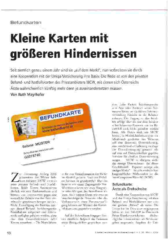 Vorschauseite 1: Kleine Karten mit größeren Hindernissen