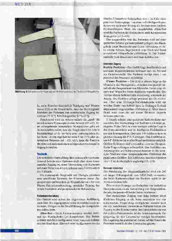 Vorschauseite 4: Transcarpale Herzkatheteruntersuchung