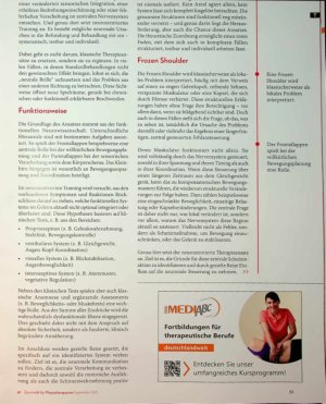 Vorschauseite 2: Wenn das Gehirn die Schulter festhält Neurozentrierte Therapieansätze bei Frozen Shoulder