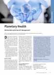 Vorschauseite 1: Planetary Health: Welche Rolle spielt das OP-Management?