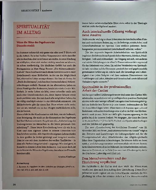 Vorschauseite 3: Wenn das religiöse Bindeglied verschwindet.