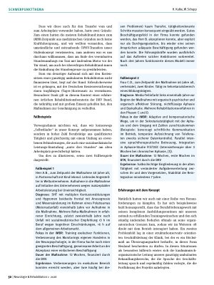 Vorschauseite 3: Integrierte medizinisch-berufliche Rehabilitation in regionaler Vernetzung (iMBR)