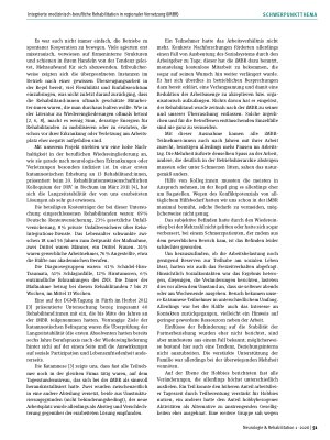 Vorschauseite 4: Integrierte medizinisch-berufliche Rehabilitation in regionaler Vernetzung (iMBR)