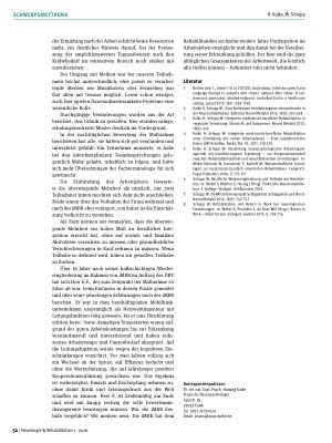 Vorschauseite 5: Integrierte medizinisch-berufliche Rehabilitation in regionaler Vernetzung (iMBR)
