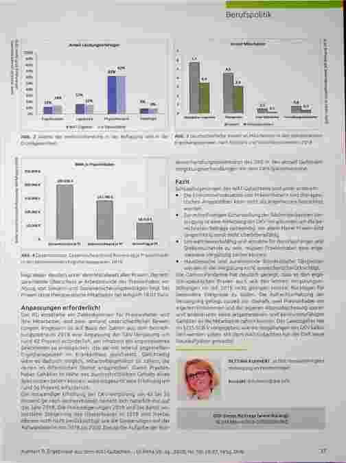 Vorschauseite 3: Wirtschaftlichkeitsanalyse ambulanter Therapiepraxen deckt auf: Vergütung der Krankenkasse ist nicht ausreichend.
