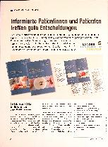 Vorschauseite 1: Informierte Patientinnen und Patienten treffen gute Entscheidungen.
