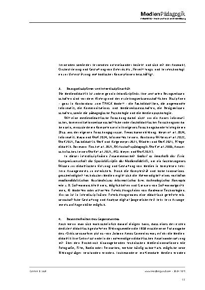 Vorschauseite 3: Zur Positionierung der Mediendidaktik als eine gestaltungsorientierte Technologiewissenschaft