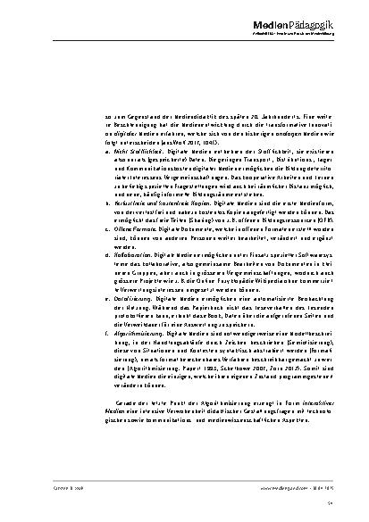 Vorschauseite 4: Zur Positionierung der Mediendidaktik als eine gestaltungsorientierte Technologiewissenschaft