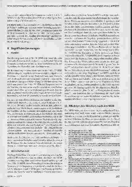 Vorschauseite 2: Anforderungen an den Medizinproduktehandel nach der MDR-Händlerpflichten und Gestaltungsmöglichkeiten