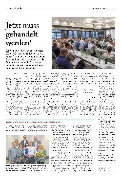 Vorschauseite 1: Jetzt muss gehandelt werden!