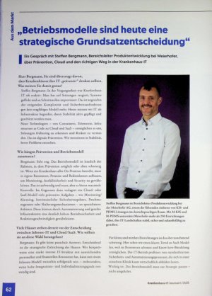Vorschauseite 1: „Betriebsmodelle sind heute eine strategische Grundsatzentscheidung“