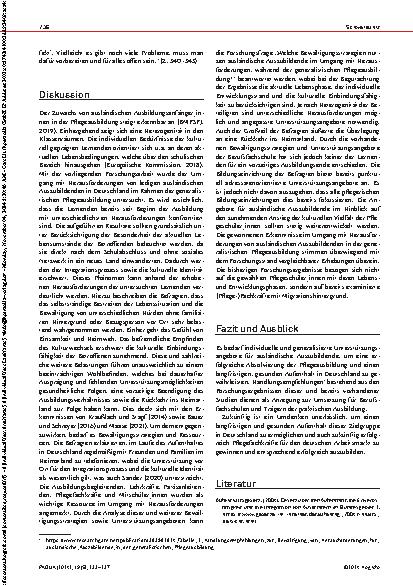 Vorschauseite 4: Umgang mit Herausforderungen ausländischer Pflegeschüler_innen