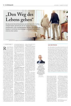 Vorschauseite 1: „Den Weg des Lebens gehen“