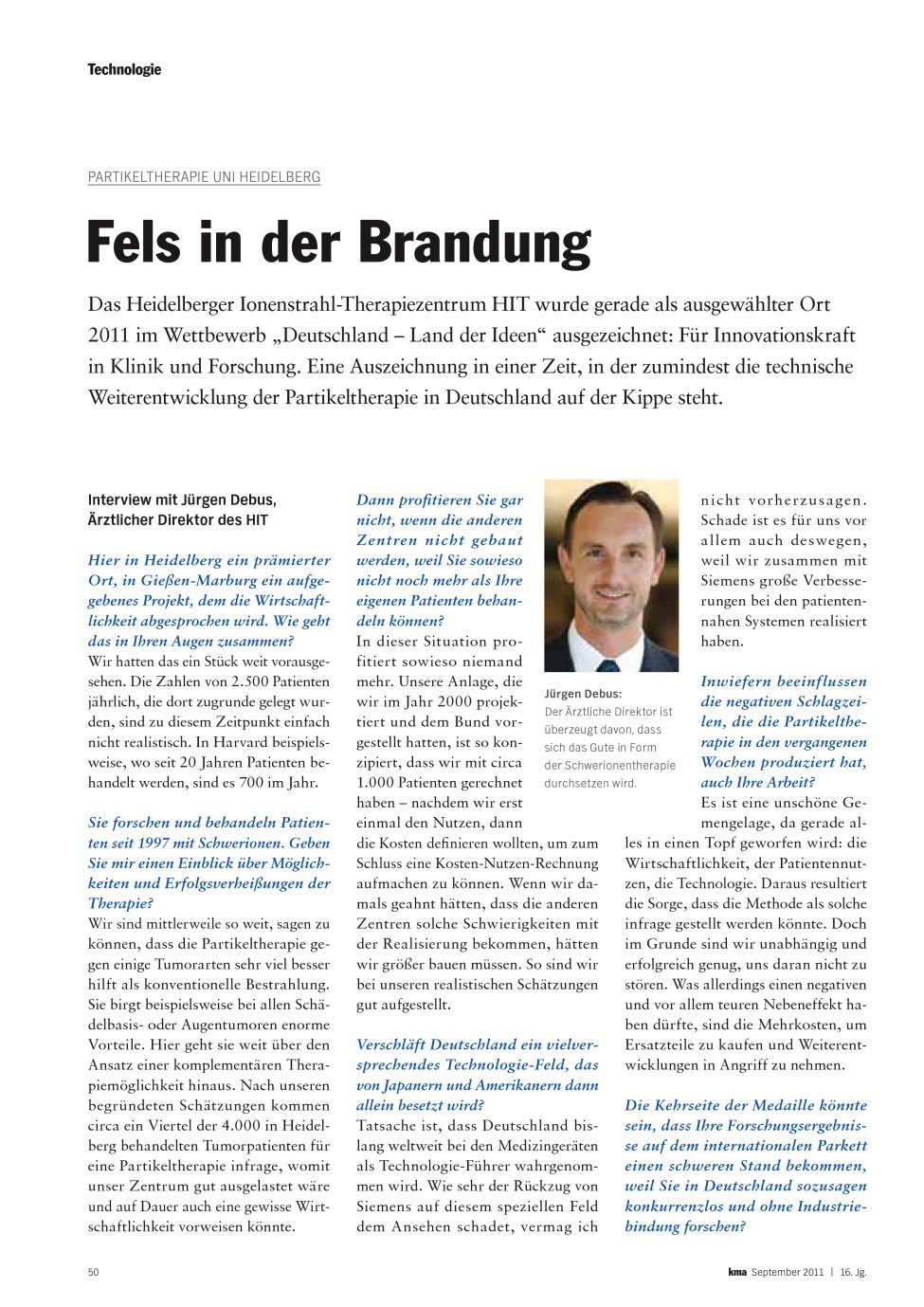 Vorschauseite 1: Fels in der Brandung