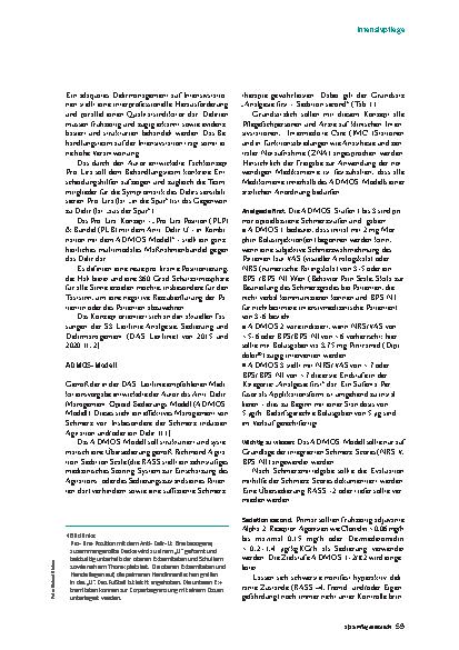 Vorschauseite 2: Pro-Lira Multimodales Konzept zur anti-deliranten Lagerung und Behandlung von Intensivpatienten