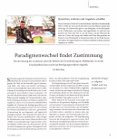 Vorschauseite 1: Paradigmenwechsel findet Zustimmung