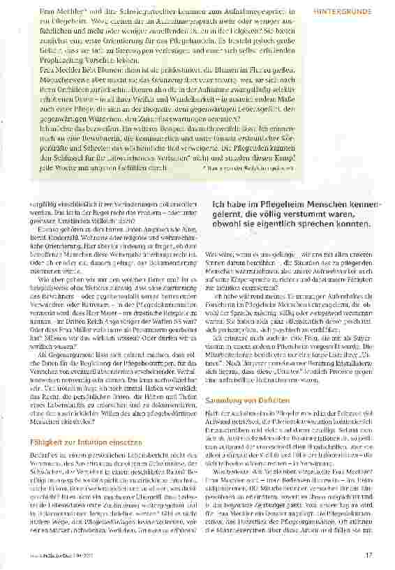 Vorschauseite 2: Beziehung statt Datenklau