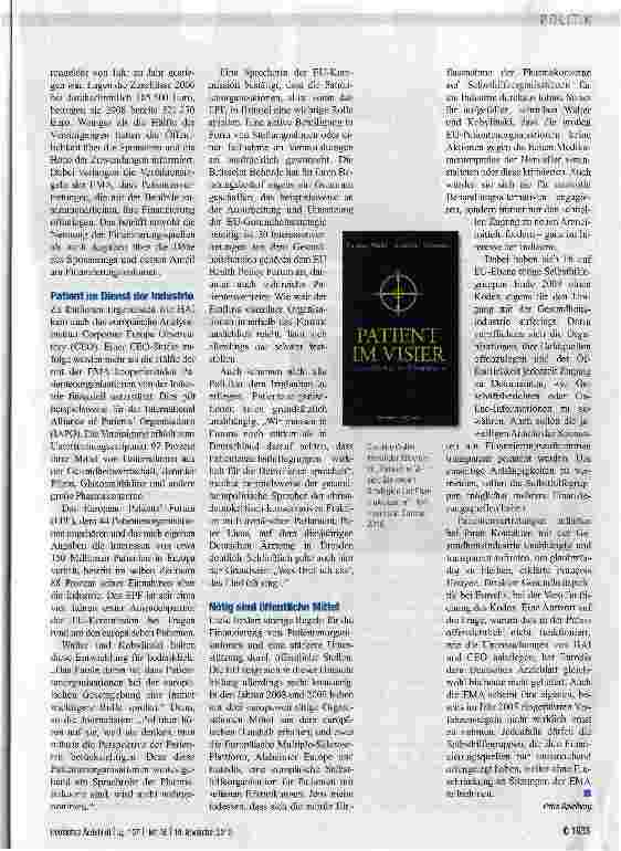 Vorschauseite 2: Fragwürdiges Finanzgebaren