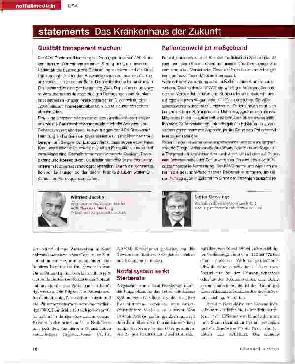 Vorschauseite 4: „Emergency Room - im Netzwerk stark