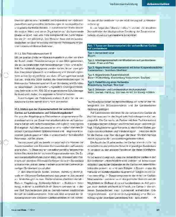 Vorschauseite 4: Föderalismus und Kommunalisierung: Konsequenzen für die verbandliche Caritas