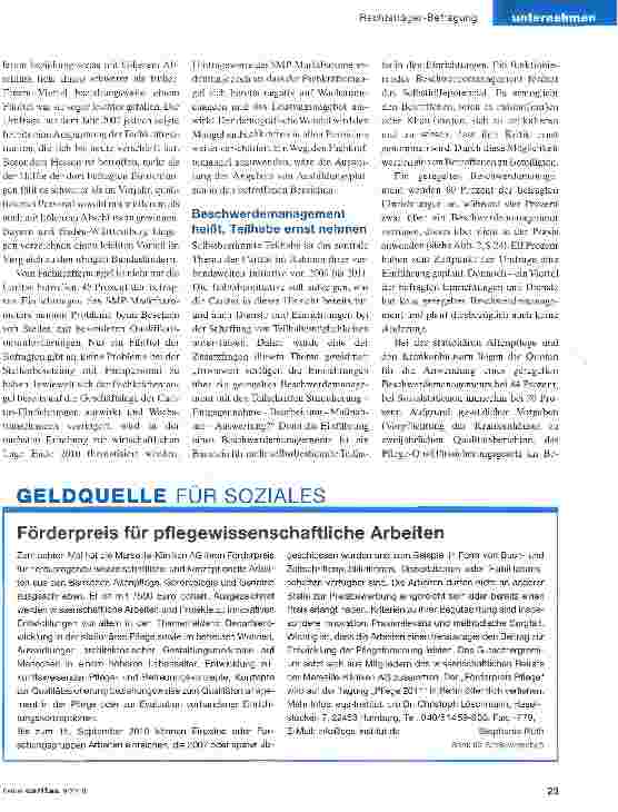 Vorschauseite 3: Fachkräfte dringend gesucht