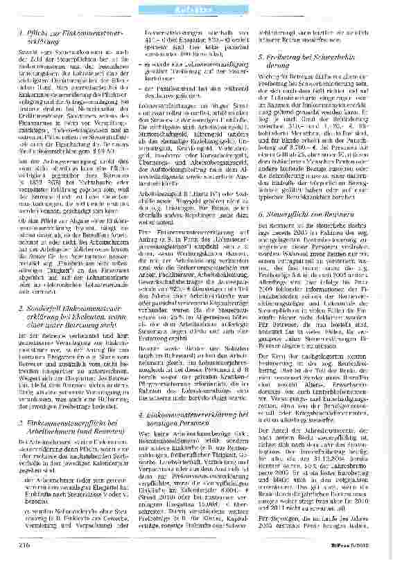 Vorschauseite 5: Betreuung und Steuerrecht