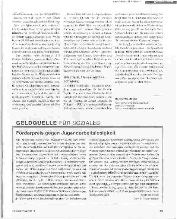 Vorschauseite 2: Diabetes-Nachsorge bringt die Welt wieder ins Lot