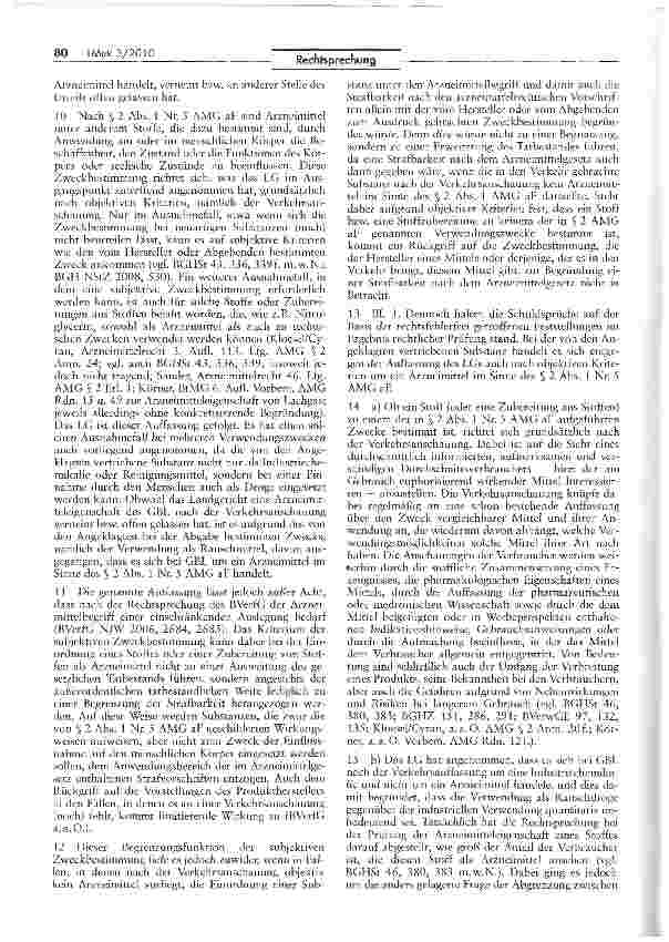 Vorschauseite 3: Unerlaubtes Inverkehrbringen von Gamma-Butyrolacton