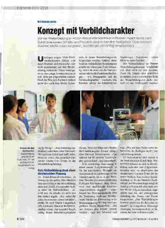 Vorschauseite 1: Konzept mit Vorbildcharakter