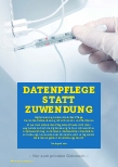 Vorschauseite 1: Datenpflege statt Zuwendung