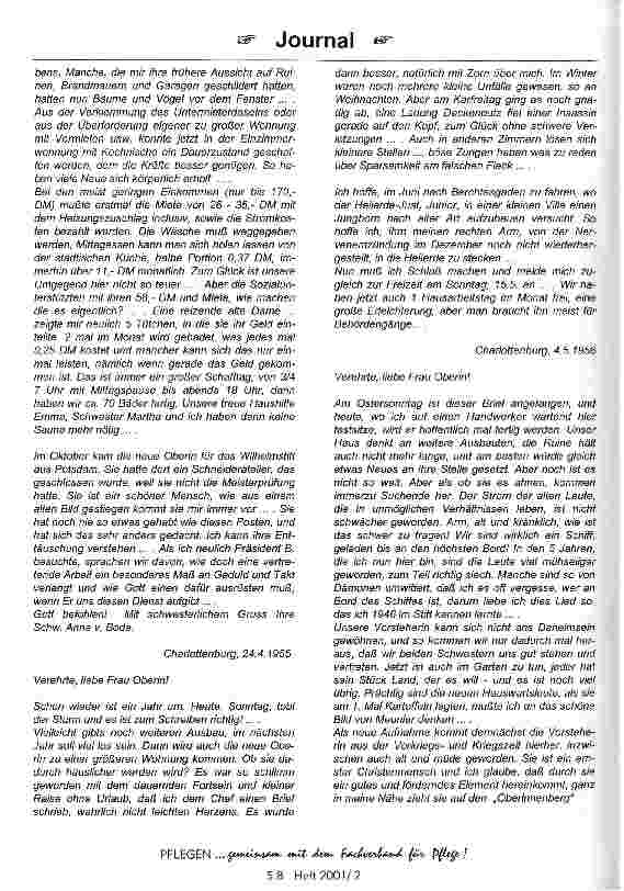 Vorschauseite 3: Zeitzeugin: Schwester Anna von Bode