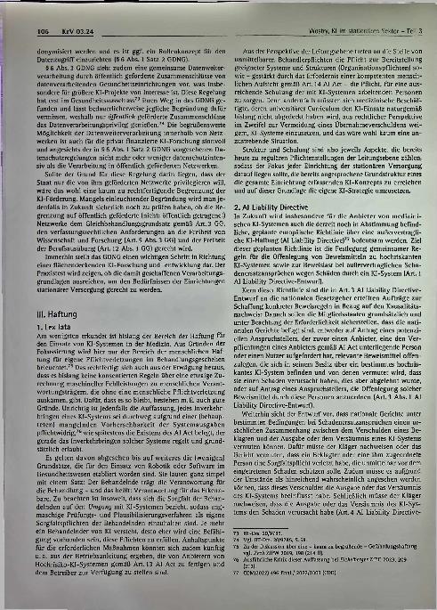Vorschauseite 4: Künstliche Intelligenz in der stationären Versorgung und Forschung - Teil 3