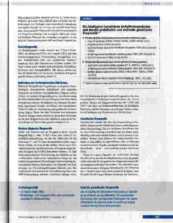 Vorschauseite 5: Erbliche Herzrhythmusstörungen
