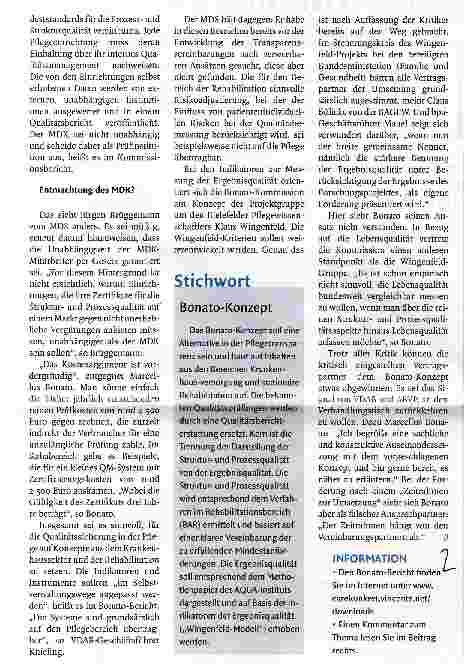 Vorschauseite 2: Boriato-Konzept löst Kontroverse aus