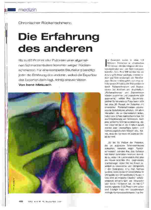 Vorschauseite 1: Die Erfahrung des anderen