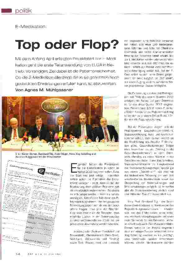 Vorschauseite 1: Top oder Flop?