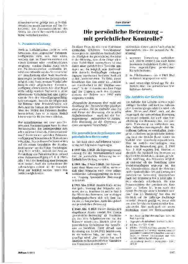 Vorschauseite 5: Patientenverfügungen in Notfallsituationen