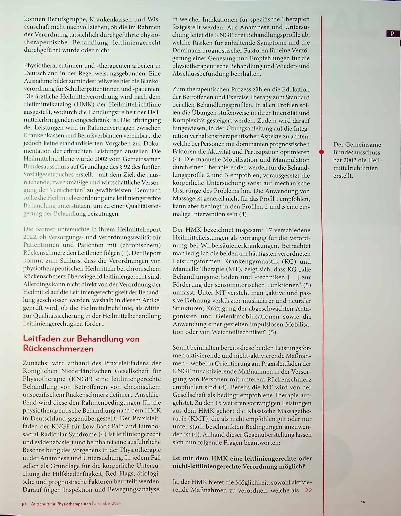 Vorschauseite 2: Heilmittelrichtlinie des G-BA: Keine Förderung leitliniengerechter Versorgung und Behandlung.