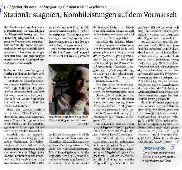 Vorschauseite 1: Stationär stagniert, Kombileistungen auf dem Vormarsch