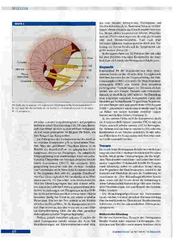 Vorschauseite 4: Hemispasmus facialis