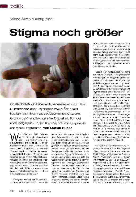 Vorschauseite 1: Stigma noch größer