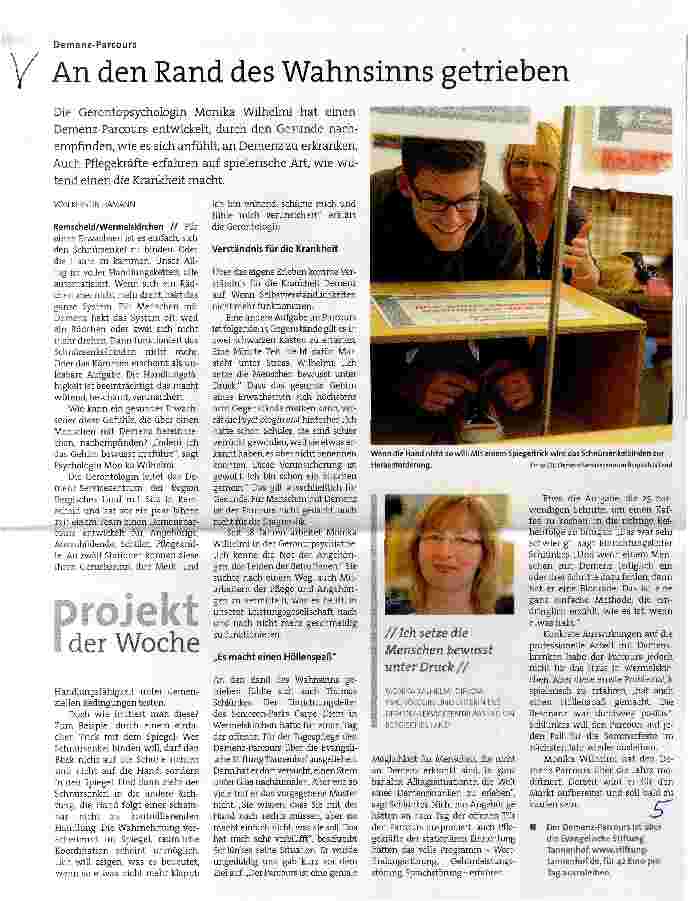 Vorschauseite 1: An den Rand des Wahnsinns getrieben
