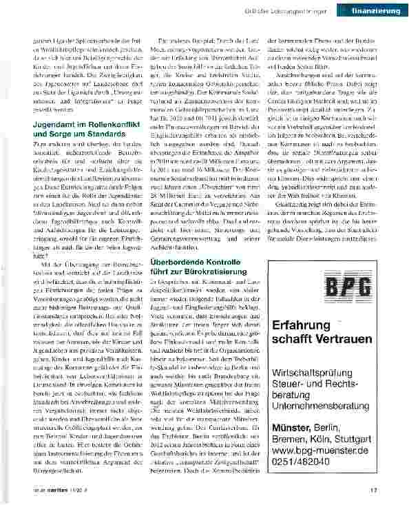 Vorschauseite 2: Geht es um Rationierung oder um Sozialraumgestaltung?