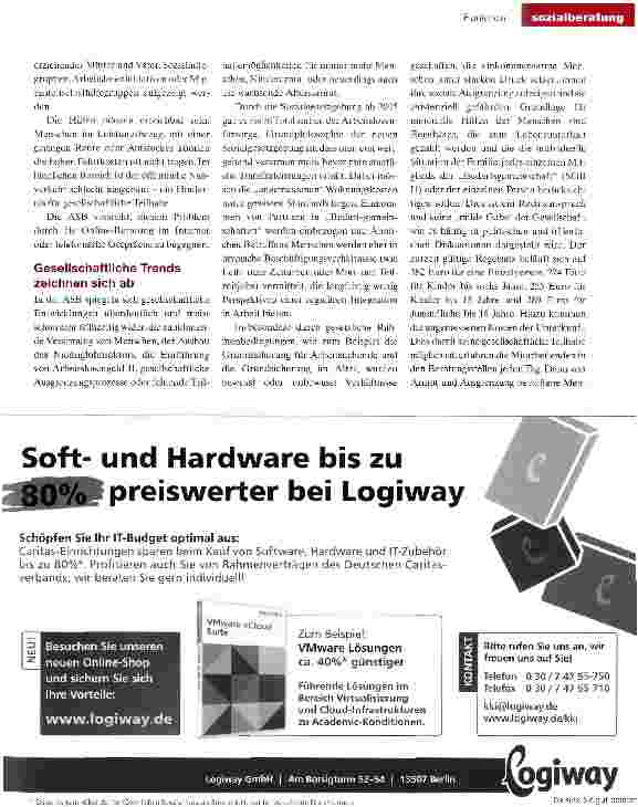 Vorschauseite 3: Die Allgemeine Sozialberatung -jeder kann kommen