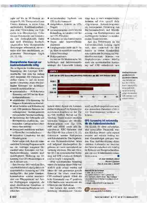 Vorschauseite 2: Systematisches Screening ist notwendig