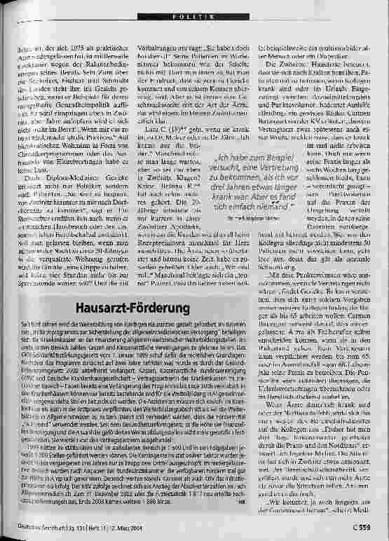 Vorschauseite 4: Der Schreibkram ist das, was am meisten belastet