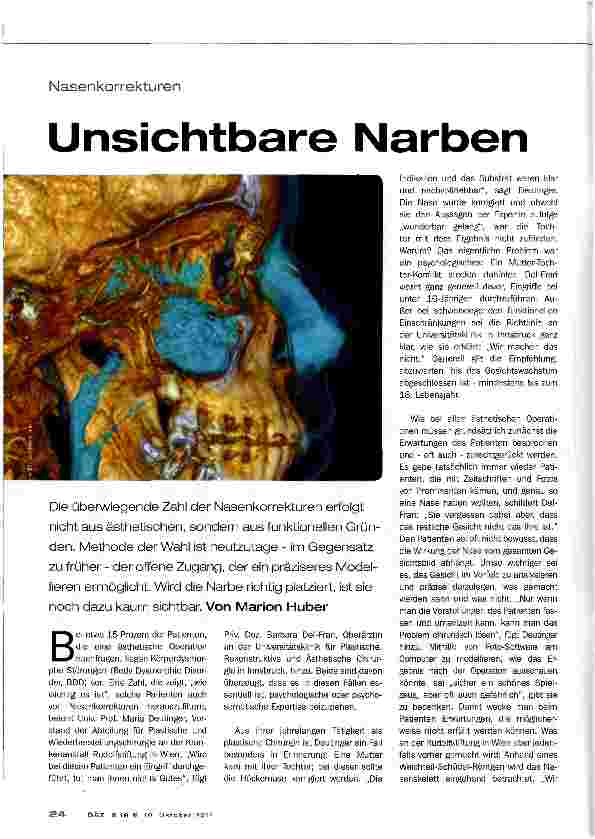 Vorschauseite 1: Unsichtbare Narben